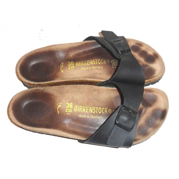 Birkenstock Women's Single Strap Leather Sandals EU Size: 36 US Size: 5/5.5 - Picture 5 of 6